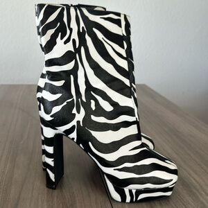 Nasty gal, zebra bootie